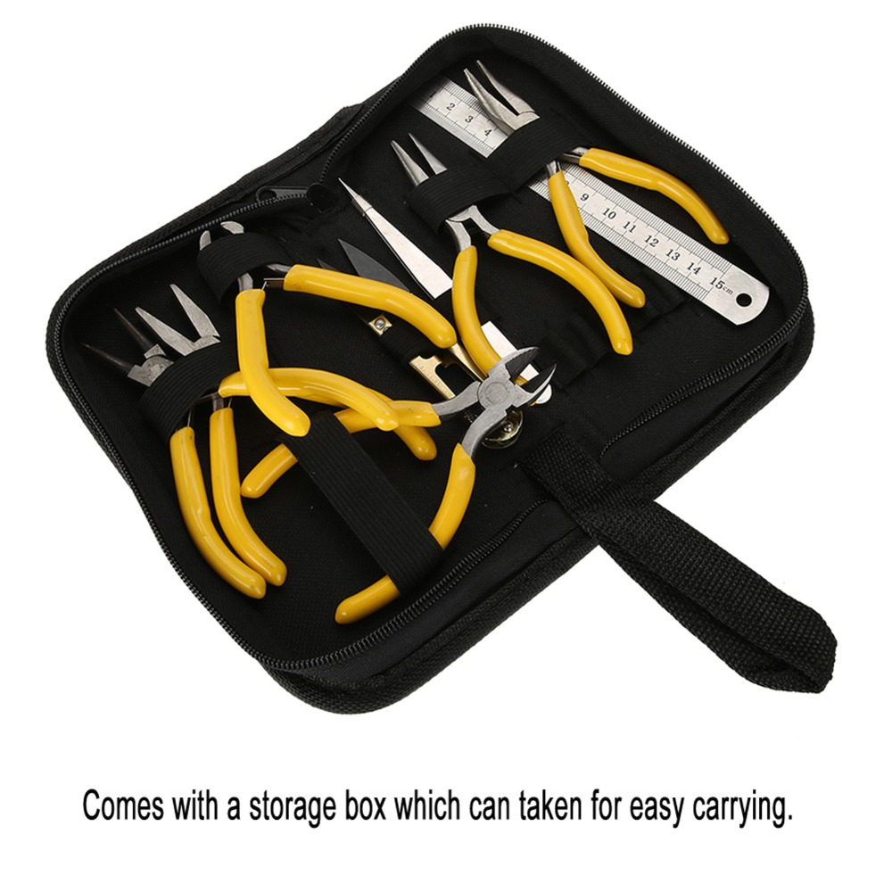 Jewelry Making Pliers Set - 9Pcs 9 pieces combination Jewelry Making