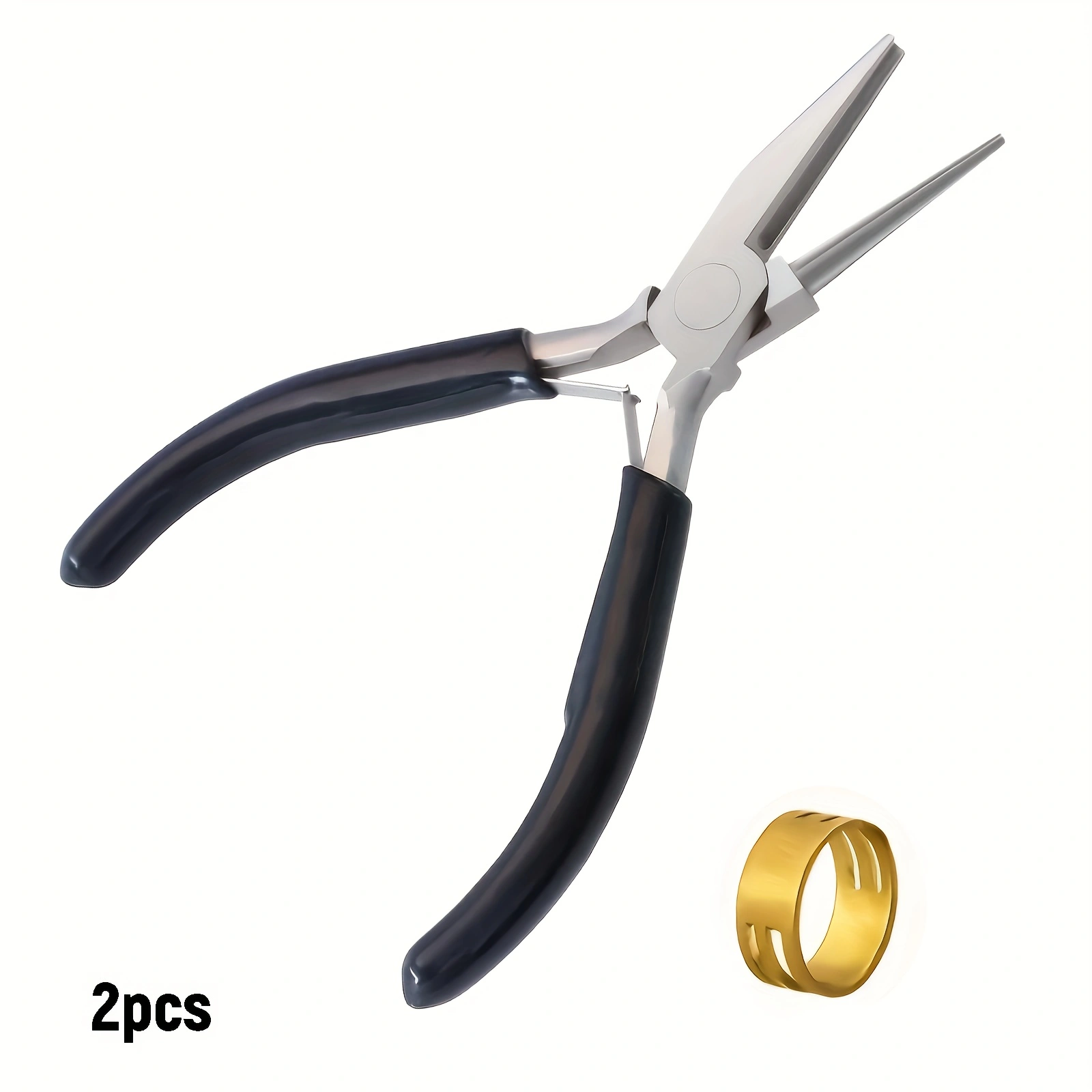 Jewelry Making Pliers Set - 2/1pcs black pointed nose pliers and
