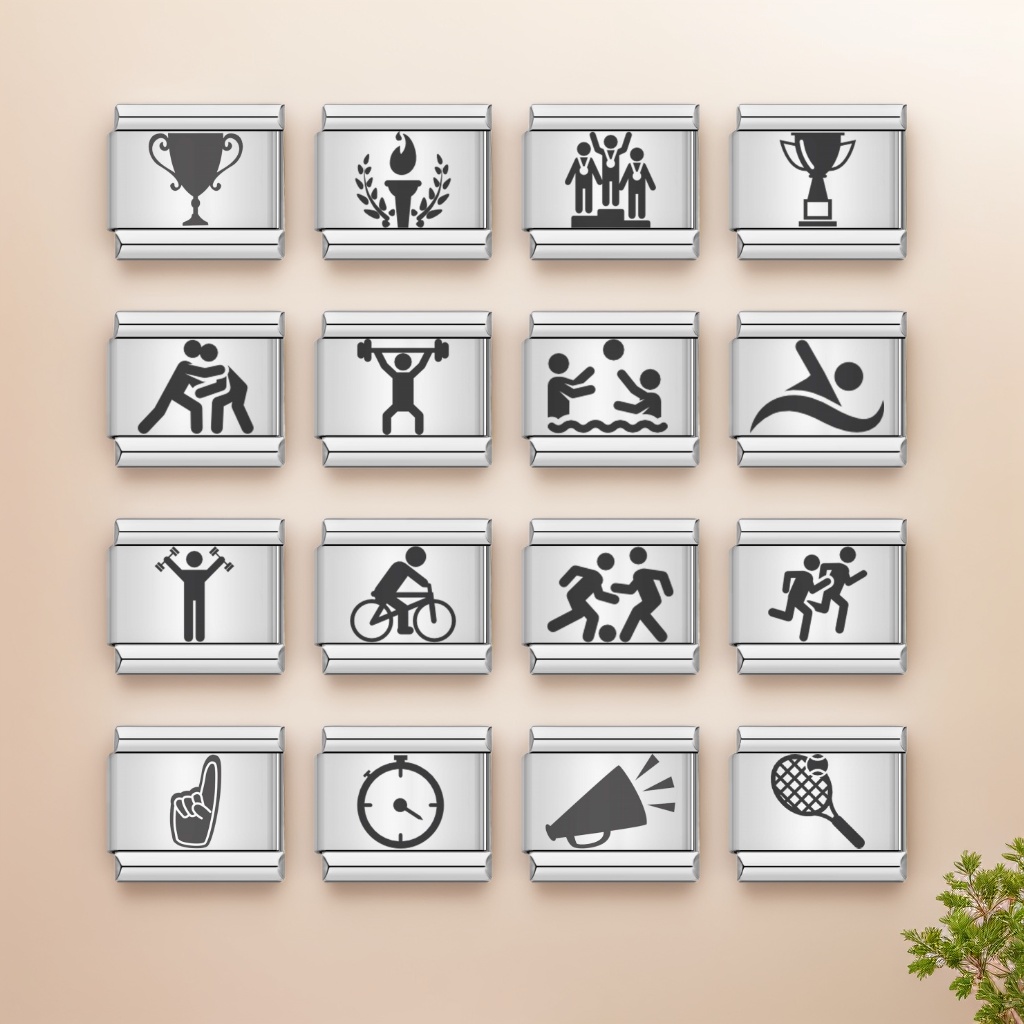 Jewelry Making Game - Sports Games Football Swim Tennis Italian
