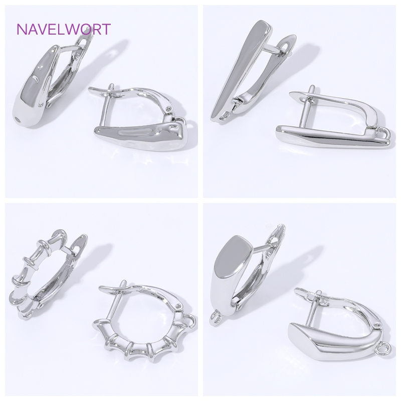 Jewelry Making Kit - 18K Gold Plated Smooth Earring Hooks