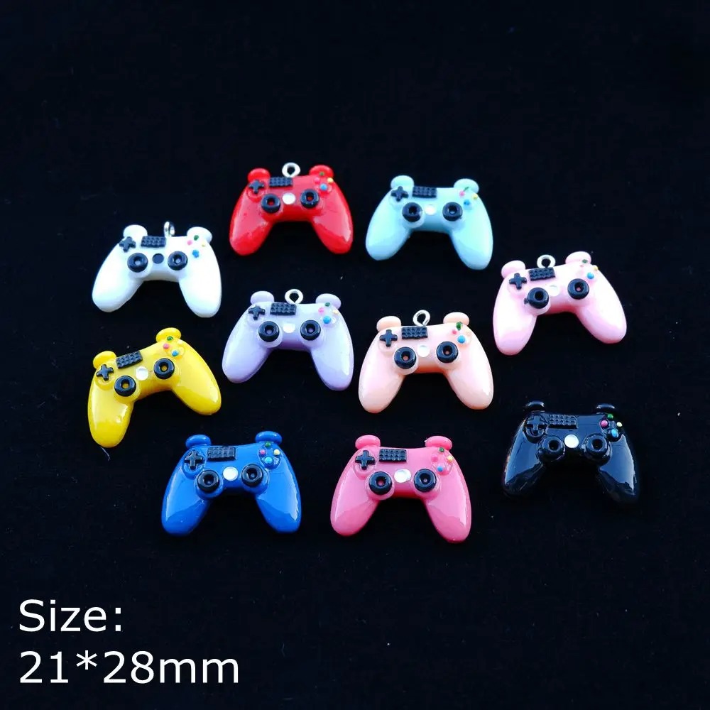 Jewelry Making Game - 10pcs Cute Game Controller Charms Bracelets