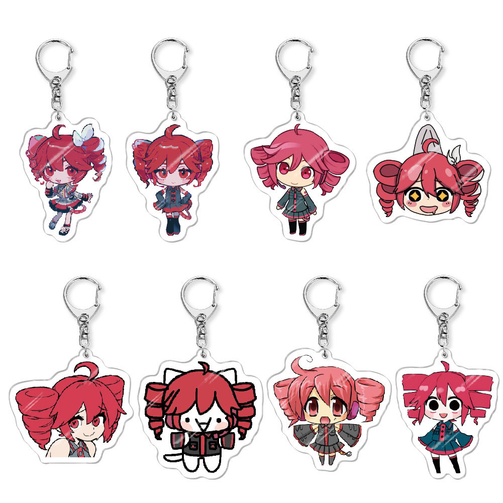 Jewelry Making Resin - Kasane Teto‌ Plush Anime Keychain Students