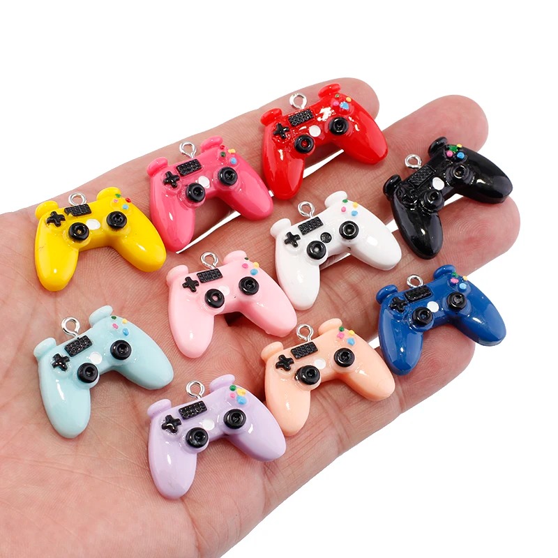 Jewelry Making Game - 10Pcs 23mm 3D Game Controller Resin