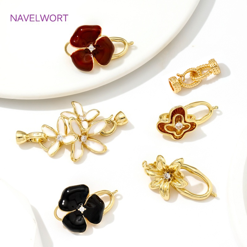 Jewelry Making Bead - Multi Styles 18K Gold Plated Brass