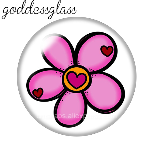 Cartoon drawing Flowers Cute 1 - Jewelry Making Drawing 评论和价格