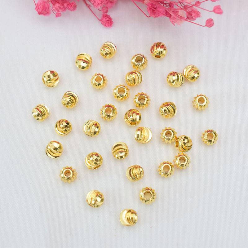 100PCS Faceted Spacer Beads Go - Jewelry Making Classes 评论和价格