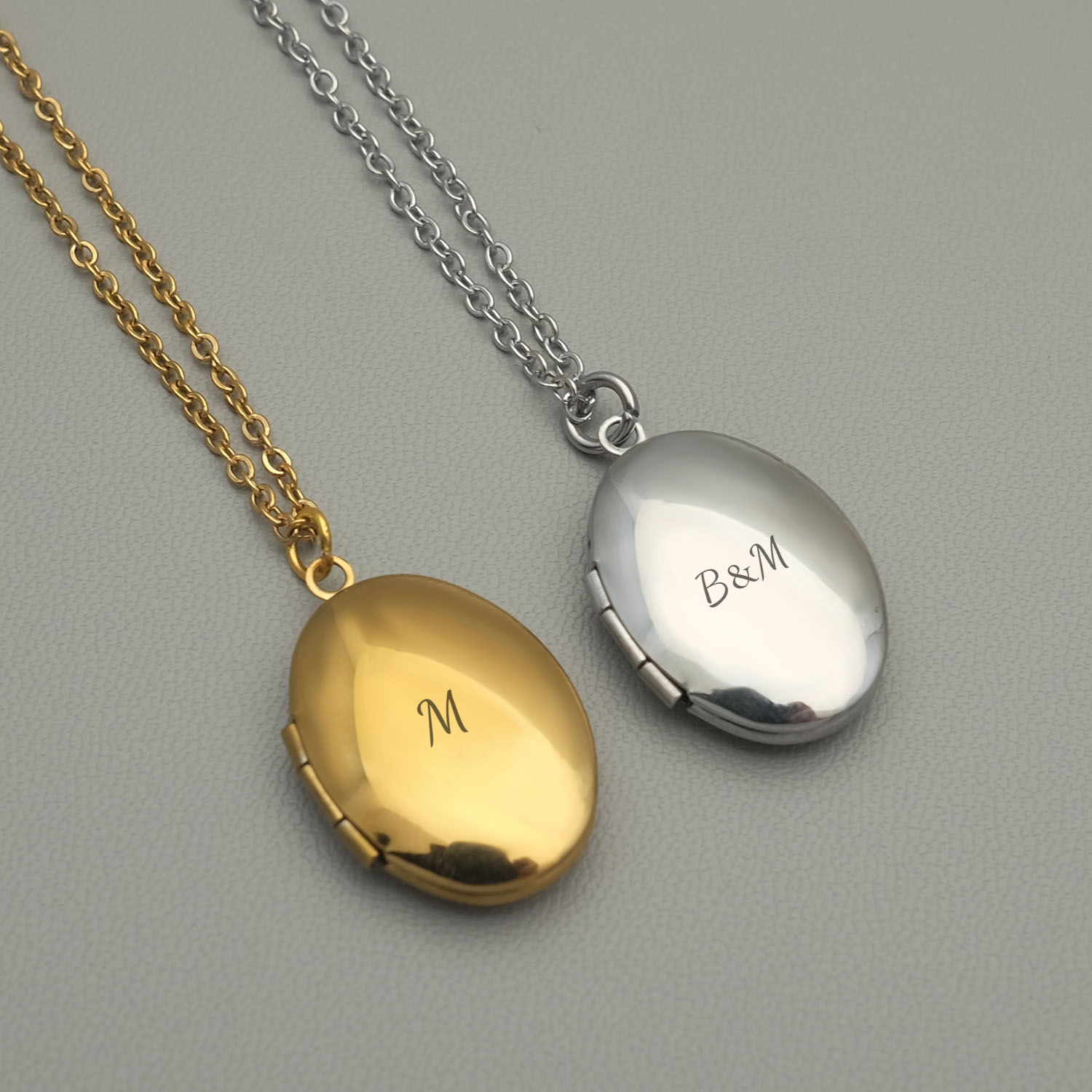Personalized Locket Necklace C - Making Custom Jewelry 评论和价格