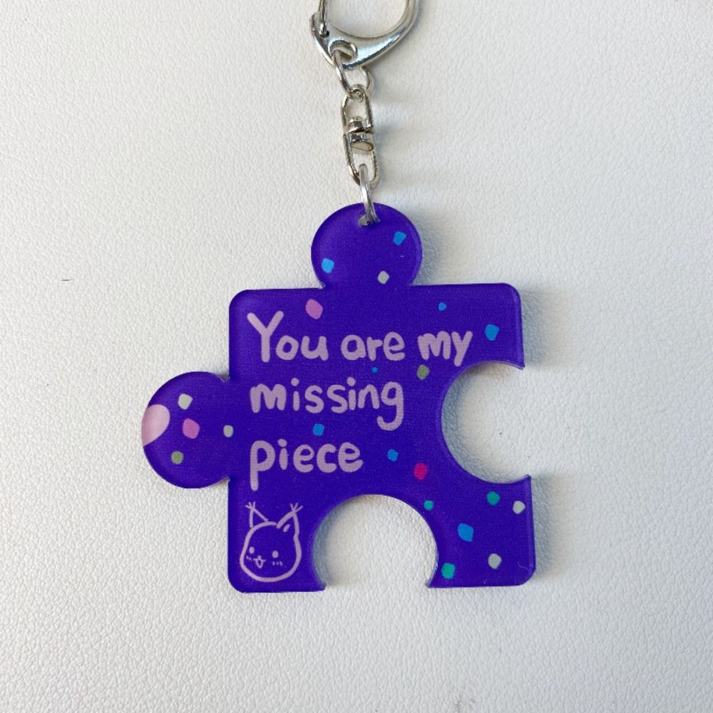 Creative Acrylic Puzzle Keycha - Jewelry Making Game 评论和价格