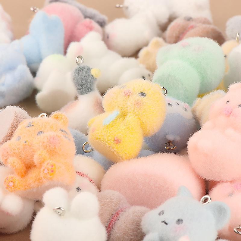 5/10Pcs Resin Cartoon DIY Pend - Jewelry Making Classes 评论和价格