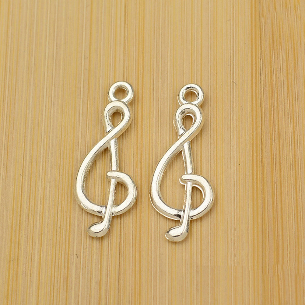 90Pcs Music Note Charms Set Cr - Jewelry Making Notes 评论和价格