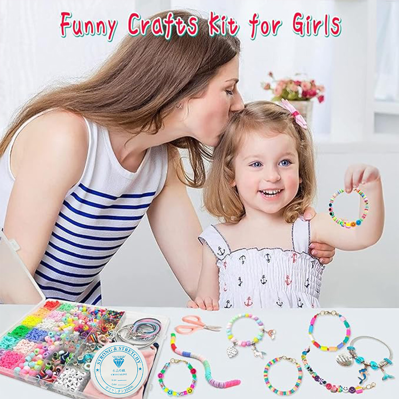 3400pcs Beads Charms Jewelry M - Jewelry Making For Birthday Party 评论和价格