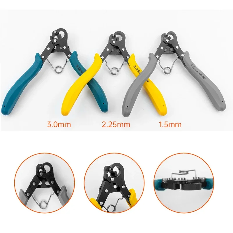 Wire Rolling Pliers 1.5/2.25/3 - Jewelry Making Pliers Set 评论和价格