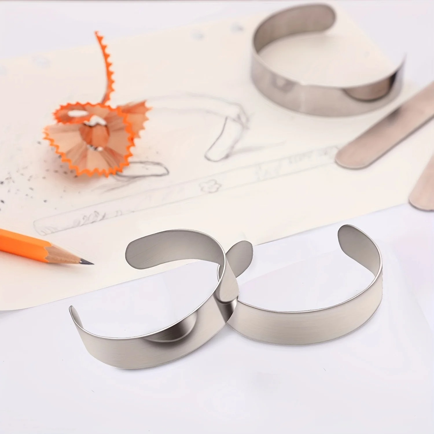 5Pcs Bracelet Blanks for Metal - Making Custom Jewelry 评论和价格