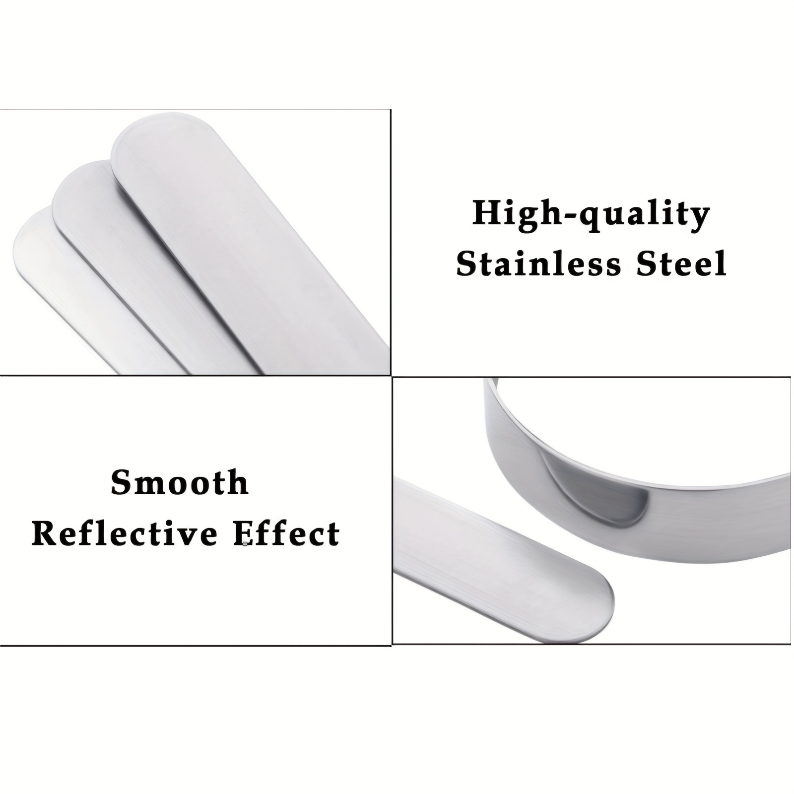 5Pcs Bracelet Blanks for Metal - Making Custom Jewelry 评论和价格