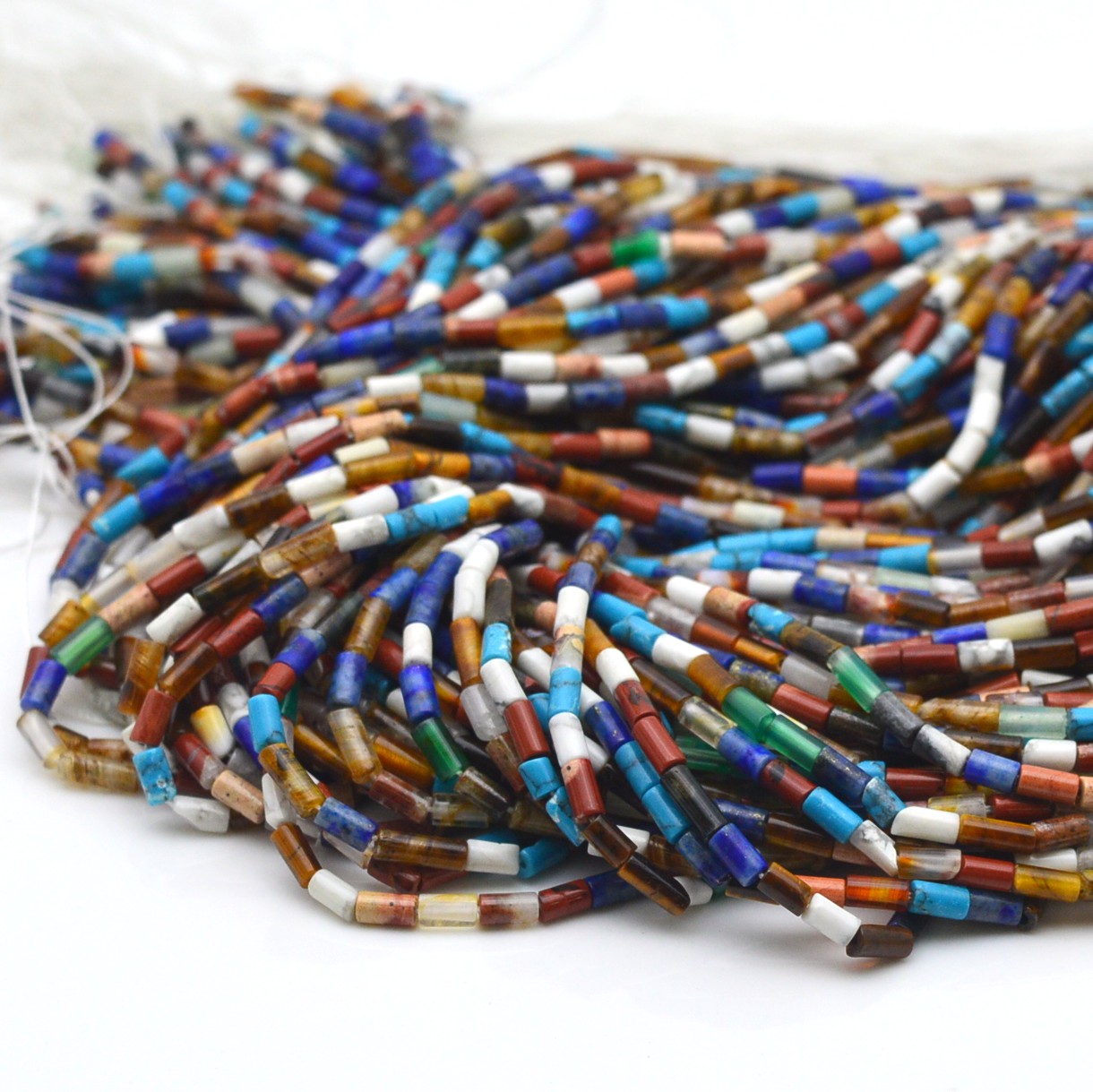 2x2mm 2x4mm 4x13mm Mixed Stone - Jewelry Making Store 评论和价格