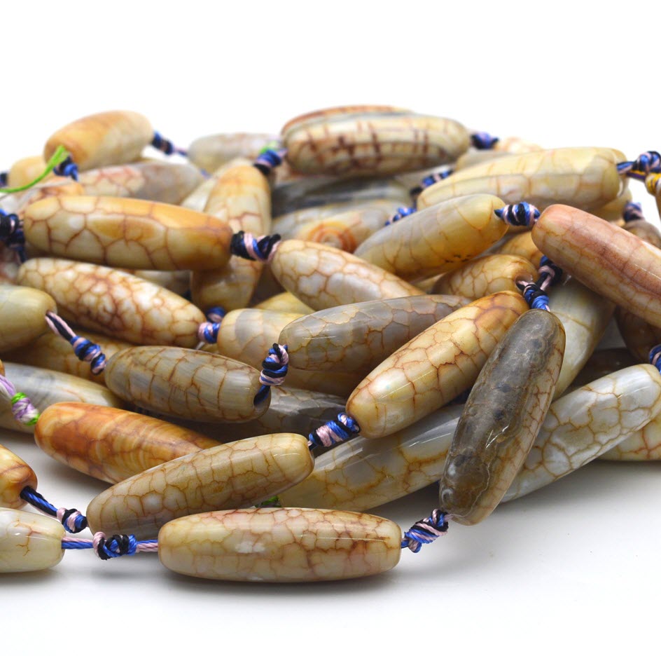 Natural Stone Colourful Big Ag - Jewelry Making Store 评论和价格
