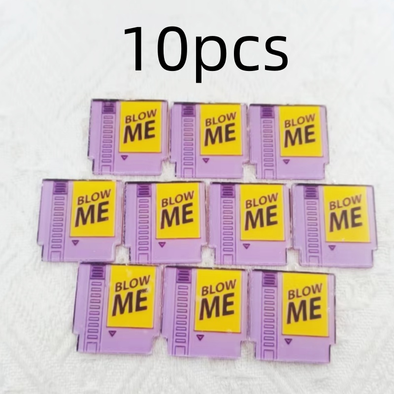 10pcs acrylic video game conso - Jewelry Making Game 评论和价格