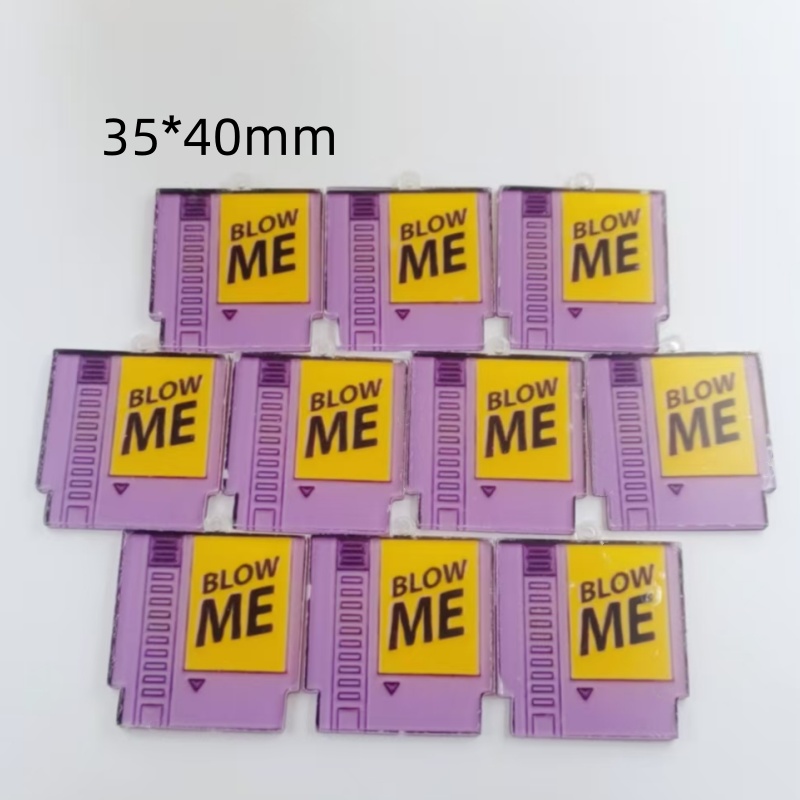10pcs acrylic video game conso - Jewelry Making Game 评论和价格