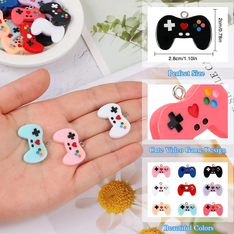 9 Pcs Video Game Controller Ch - Jewelry Making Game 评论和价格