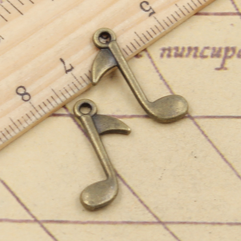 20pcs Charms Musical Note 23x1 - Jewelry Making Notes 评论和价格