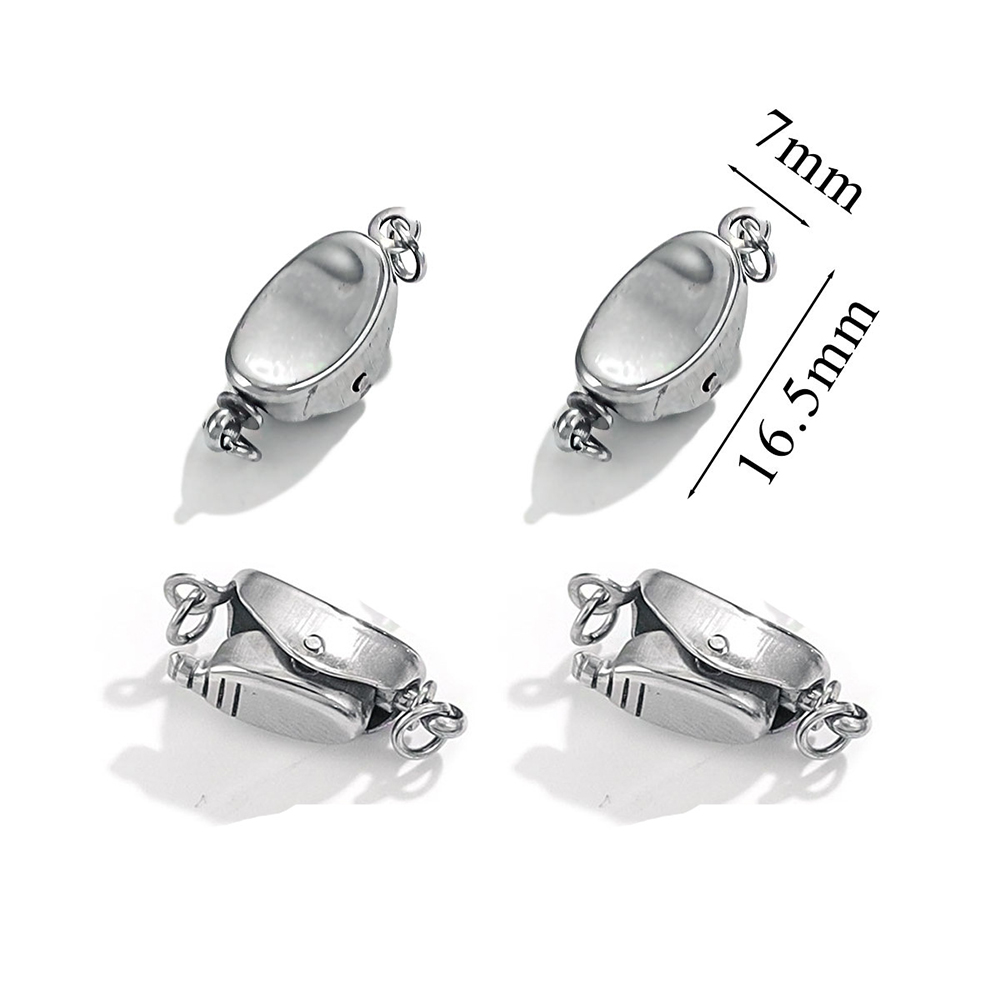 5 Pcs Titanium Steel Necklace  - Jewelry Making Bead 评论和价格