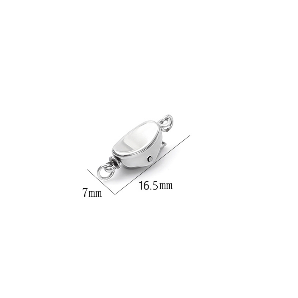 5 Pcs Titanium Steel Necklace  - Jewelry Making Bead 评论和价格