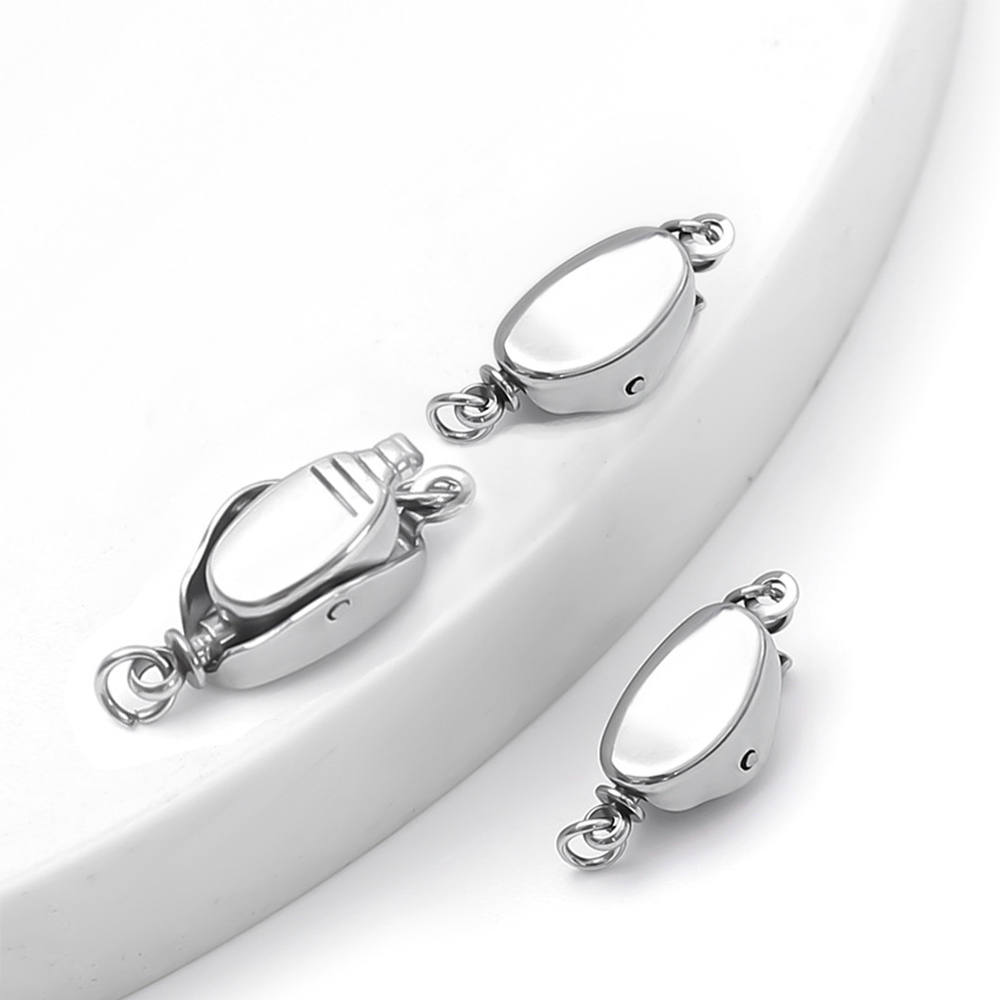 5 Pcs Titanium Steel Necklace  - Jewelry Making Bead 评论和价格