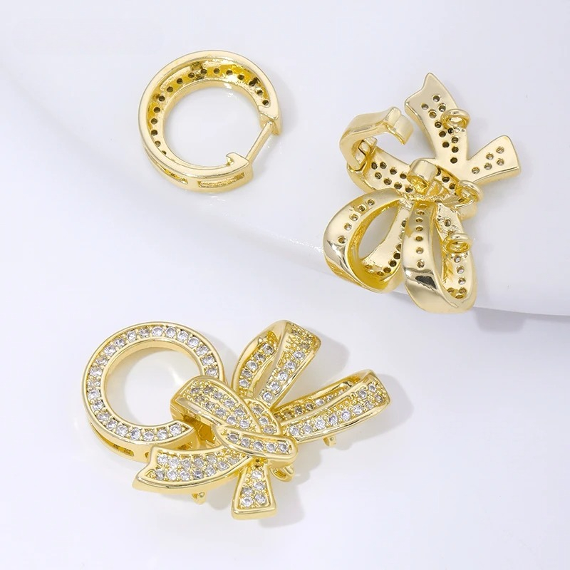 18K Gold Plated Pearl Clasps C - Jewelry Making Bead 评论和价格