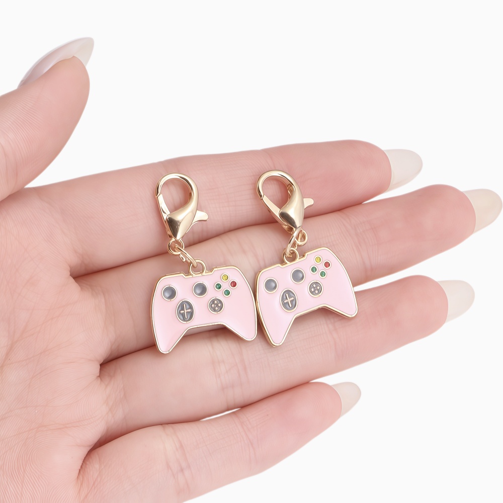 10Pcs Enamel Game Controller C - Jewelry Making Game 评论和价格
