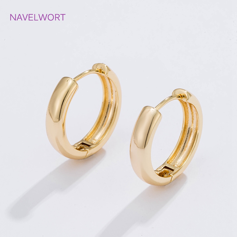 6 Sizes Gold Plated Circle Hoo - Jewelry Making Kit 评论和价格