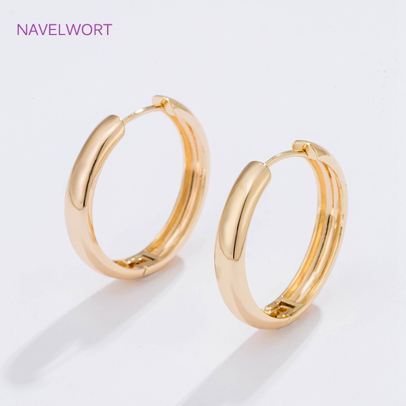 6 Sizes Gold Plated Circle Hoo - Jewelry Making Kit 评论和价格