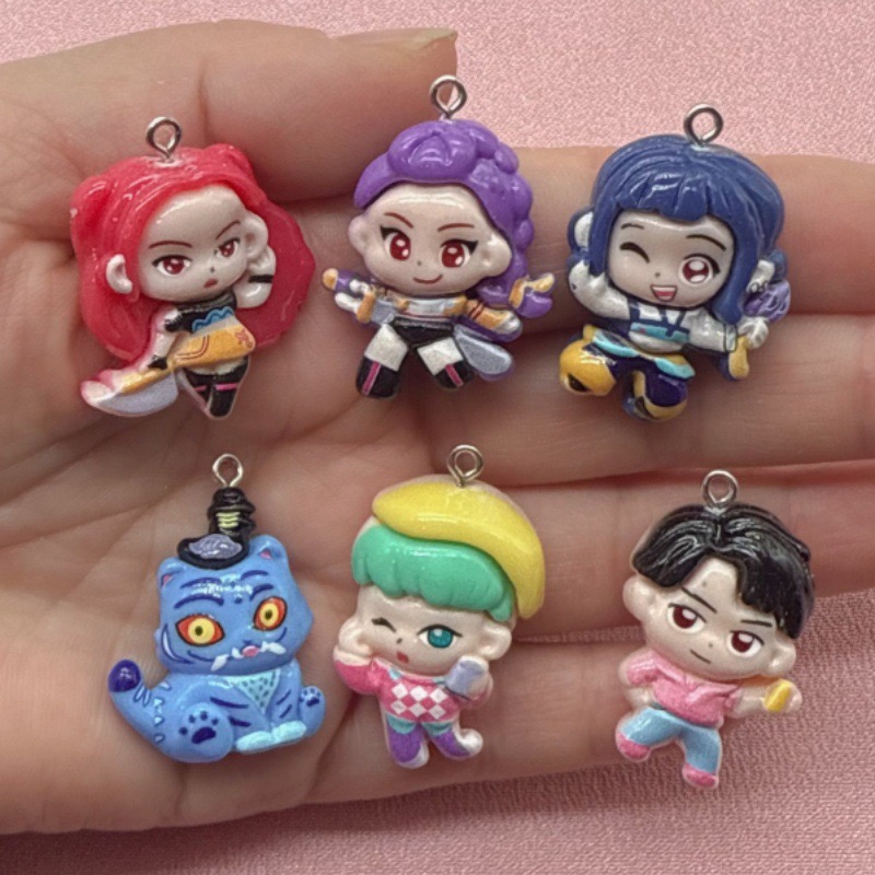 10pcs resin cartoon pendant, D - Jewelry Making Resin 评论和价格