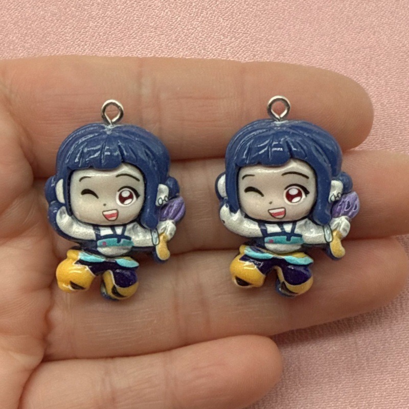 10pcs resin cartoon pendant, D - Jewelry Making Resin 评论和价格