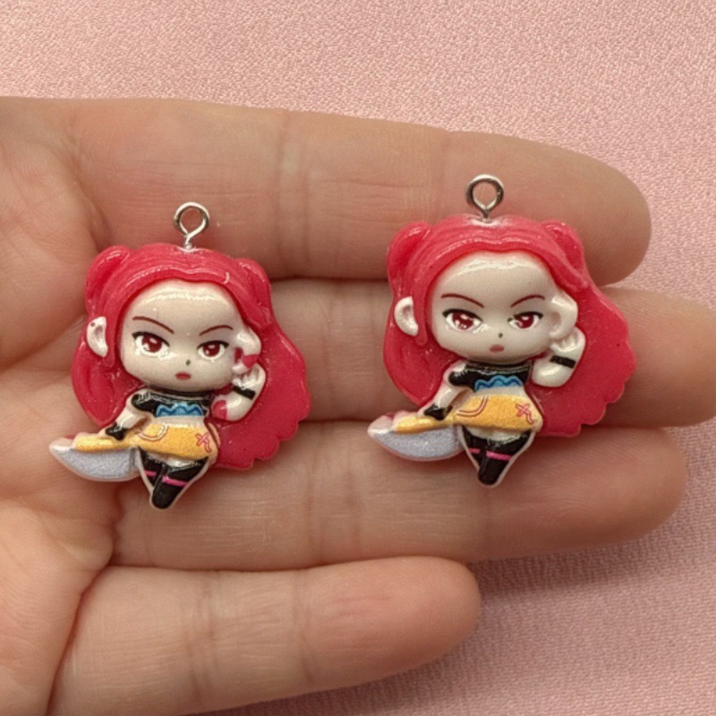 10pcs resin cartoon pendant, D - Jewelry Making Resin 评论和价格