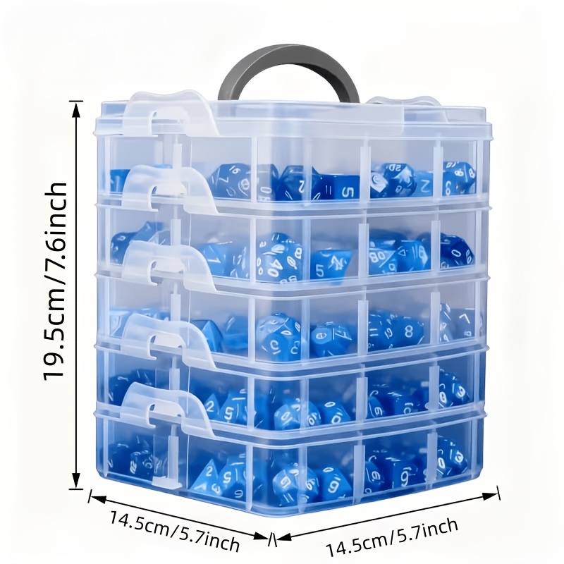 5-layer transparent storage bo - Jewelry Making Store 评论和价格