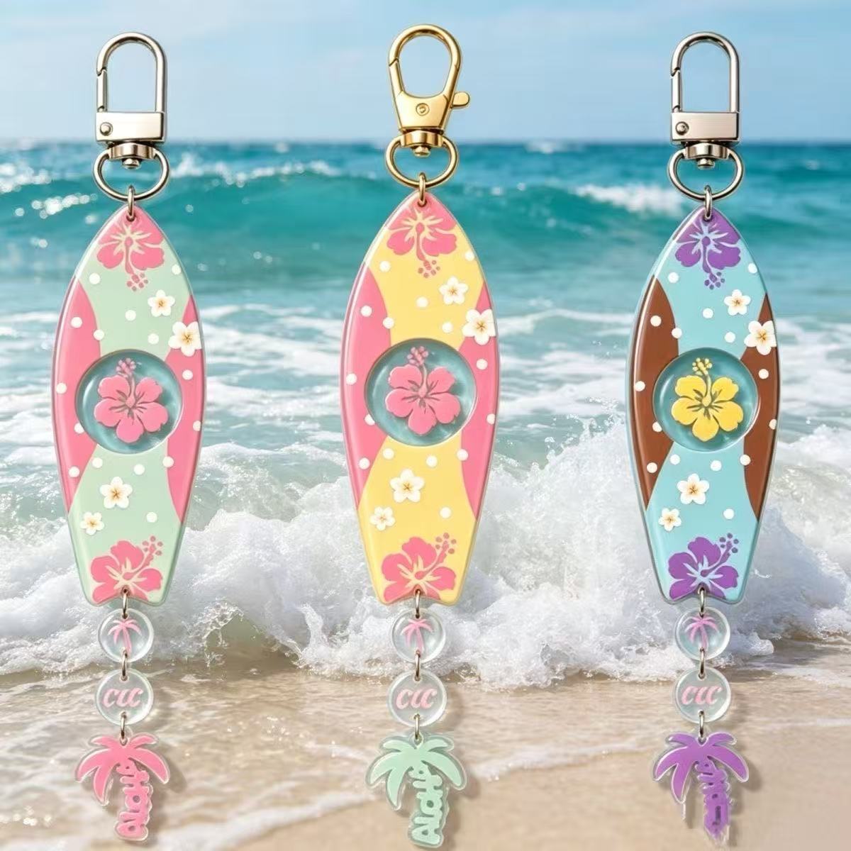 INS Hawaiian Surfboard Shaped  - Jewelry Making Kit 评论和价格