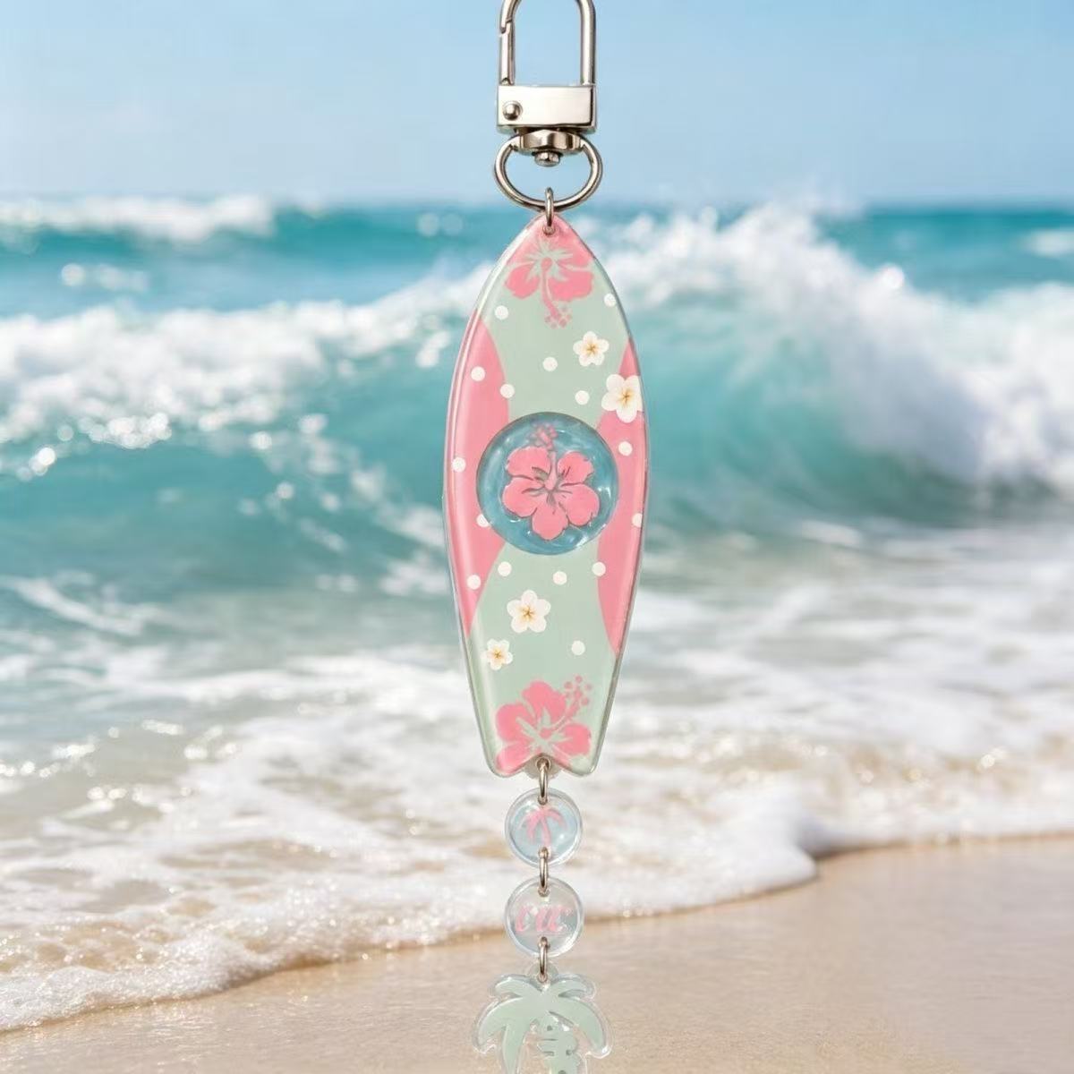 INS Hawaiian Surfboard Shaped  - Jewelry Making Kit 评论和价格