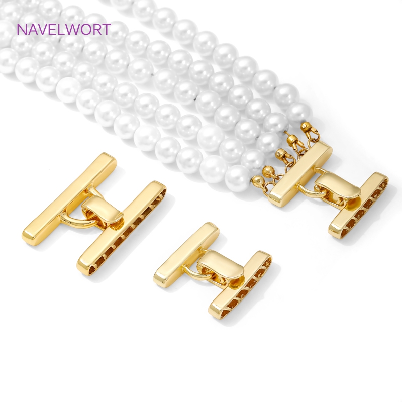 Multi Strands Necklace Clasp 1 - Jewelry Making Bead 评论和价格