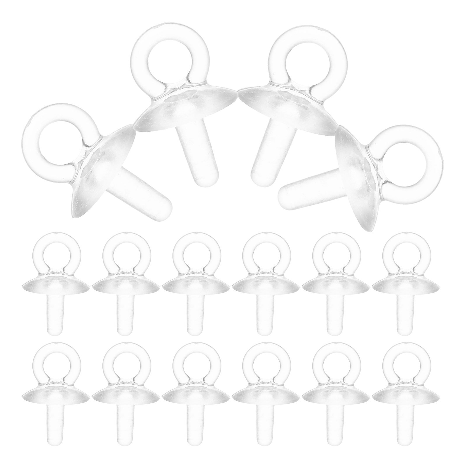 100Pcs Resin Cup Eye Pins Pear - Jewelry Making Resin 评论和价格