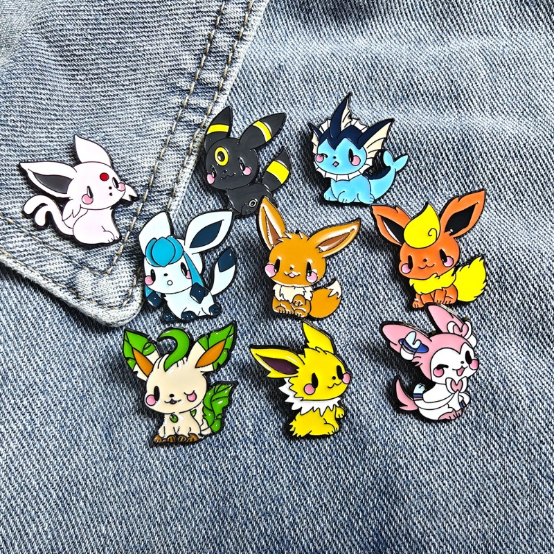 Hot 9 Pcs Anime Elf Brooch Set - Jewelry Making Kit 评论和价格