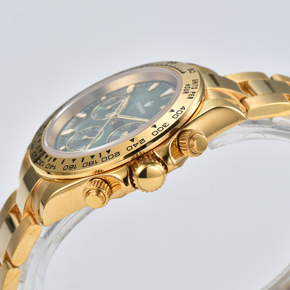 Customized 39mm VK63 Watch Men - Making Custom Jewelry 评论和价格