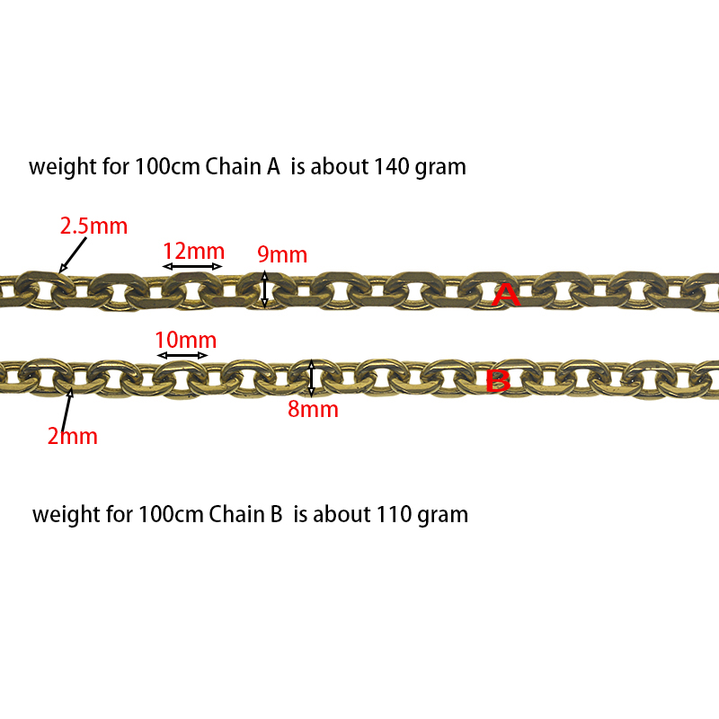 custom length  biker brass mad - Making Custom Jewelry 评论和价格