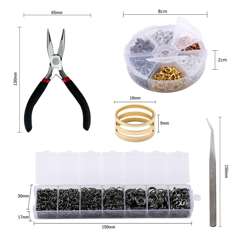 A Set Jewelry Findings Tool Se - Jewelry Making Pliers Set 评论和价格
