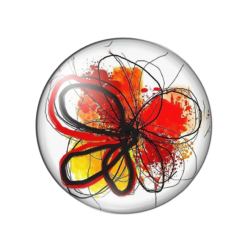 Mix Color Art Drawing Flowers  - Jewelry Making Drawing 评论和价格