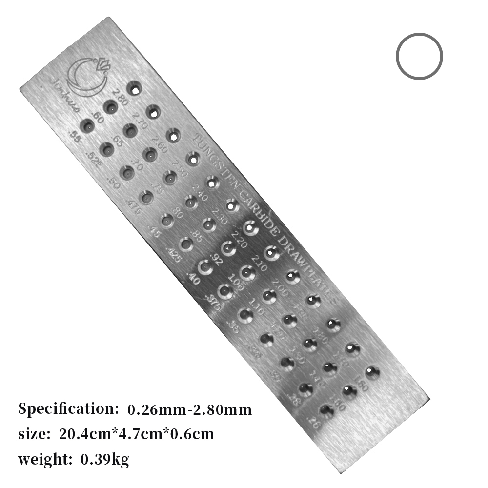 Tungsten Carbide Wire Drawplat - Jewelry Making Drawing 评论和价格