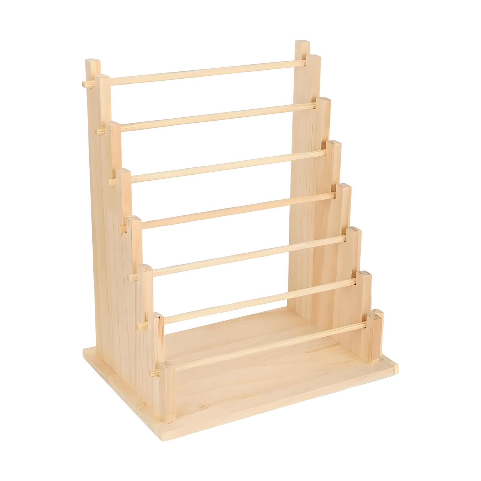 Wooden Ribbon Organizer Rack S - Jewelry Making Store 评论和价格