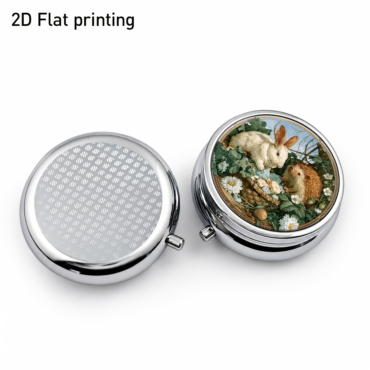 Floral Basket with White Rabbi - Jewelry Making Store 评论和价格