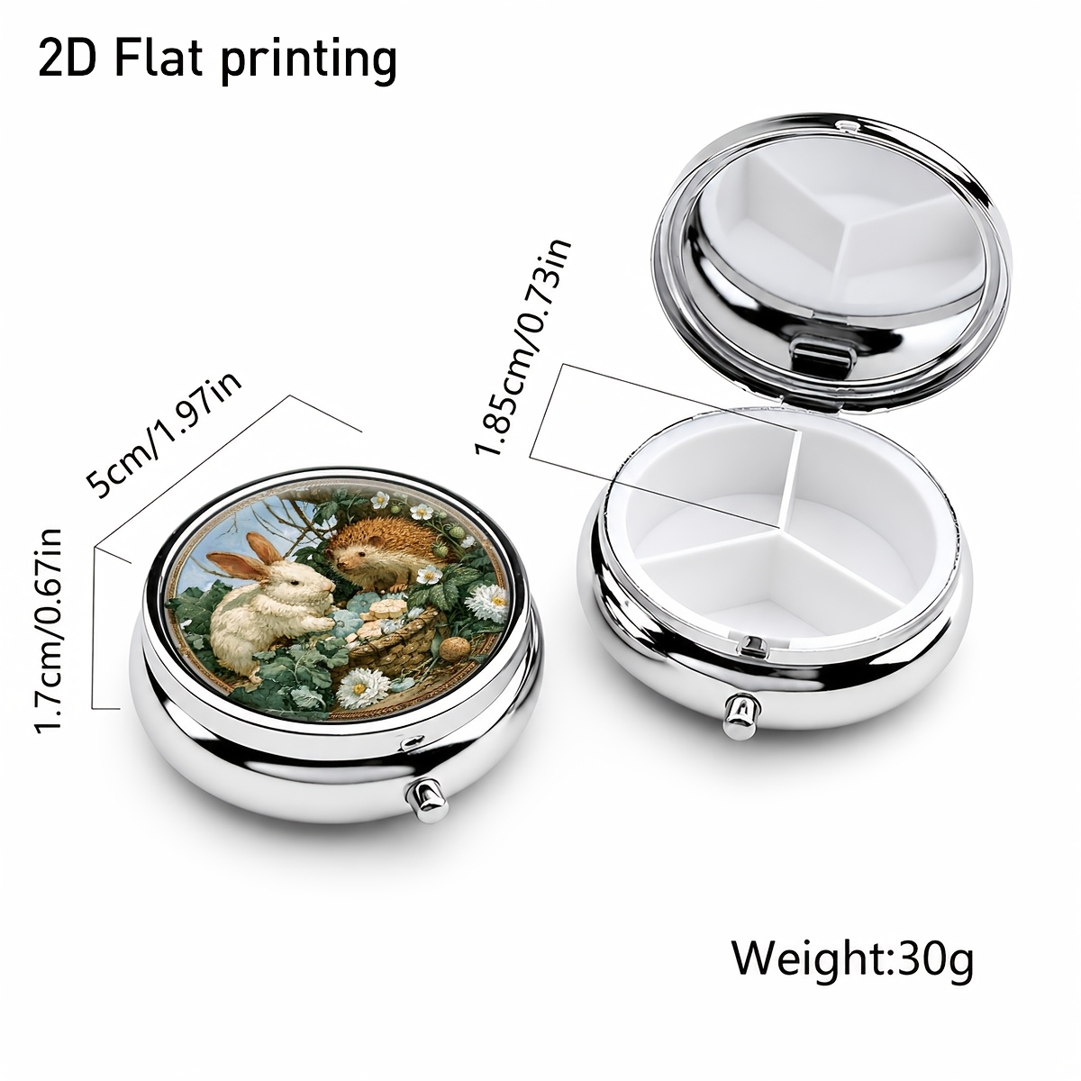 Floral Basket with White Rabbi - Jewelry Making Store 评论和价格