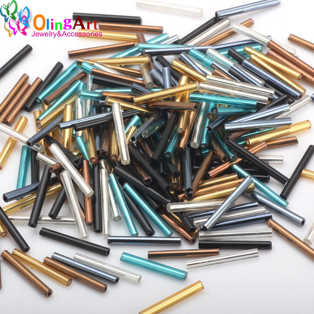 OlingArt Metallic Multicolor T - Seed Bead Tube 评论和价格