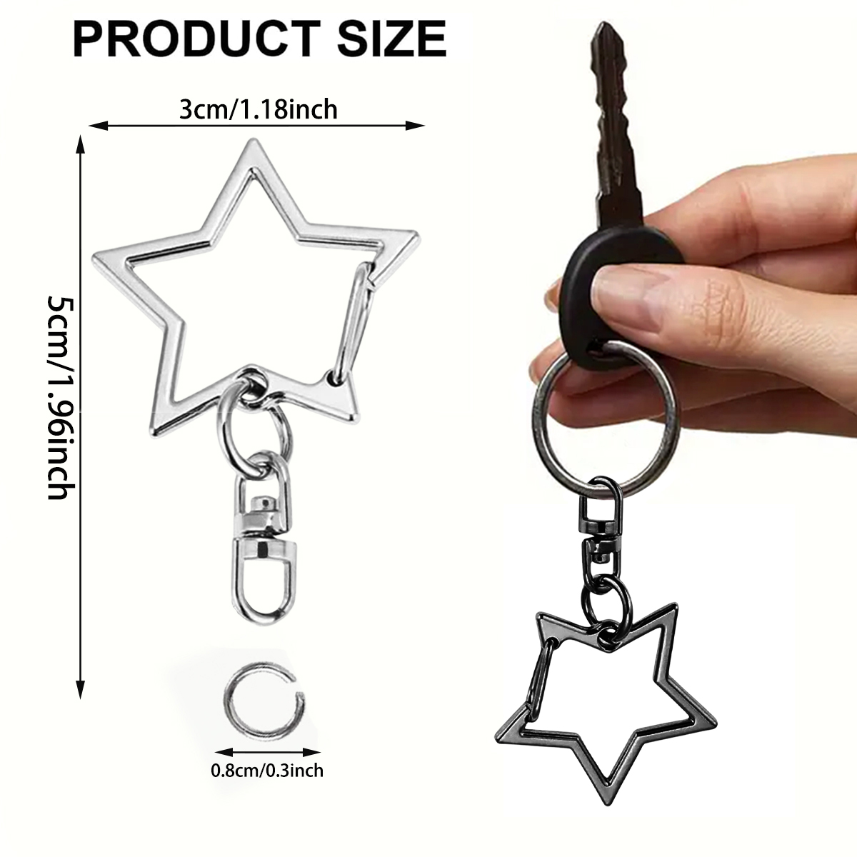 5/15/25/50 Sets Star Shaped Sn - Jewelry Making Kit 评论和价格